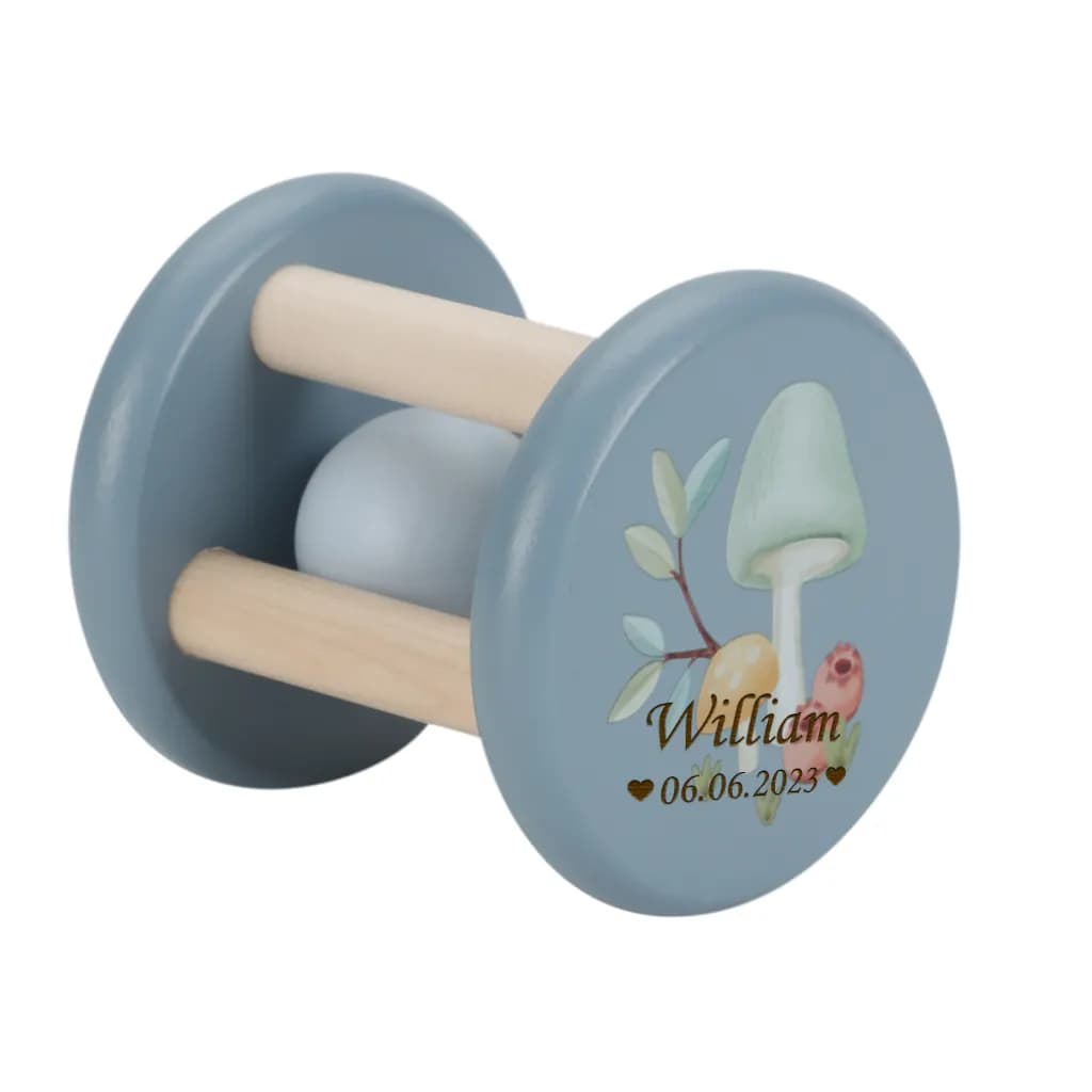Baby rangle med navn til dreng, Forest Friends fra Little Dutch