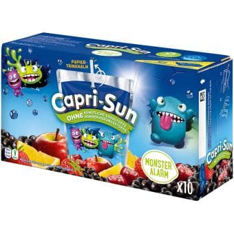 Nedsat Capri-Sun Monster Alarm - 10 x 0,2 L