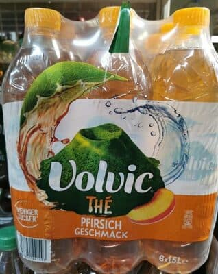 Volvic Te fersken - 6 x 1,5 L