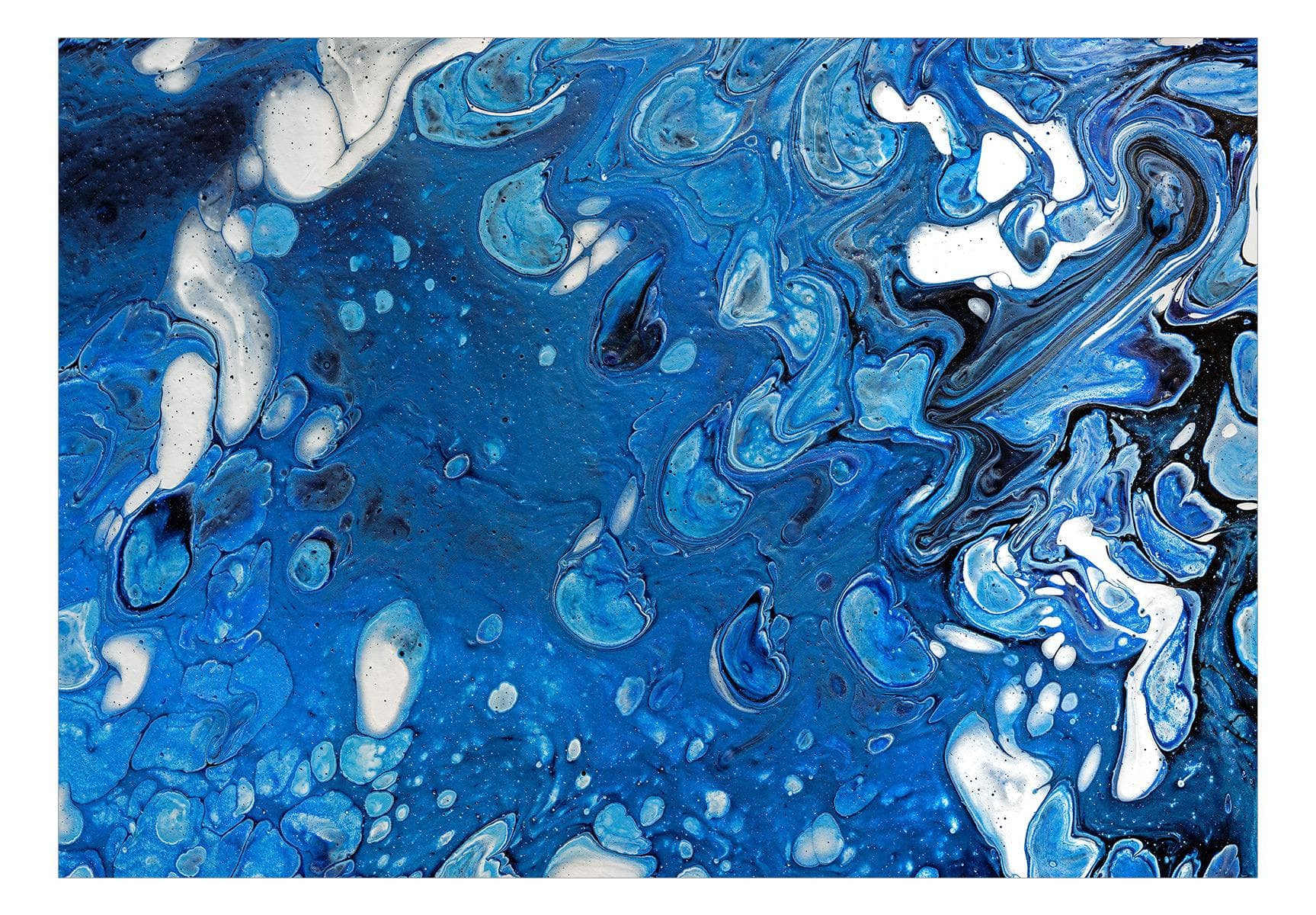 Fototapet - Blue Stream - 350 x 245 cm - Standard view 2