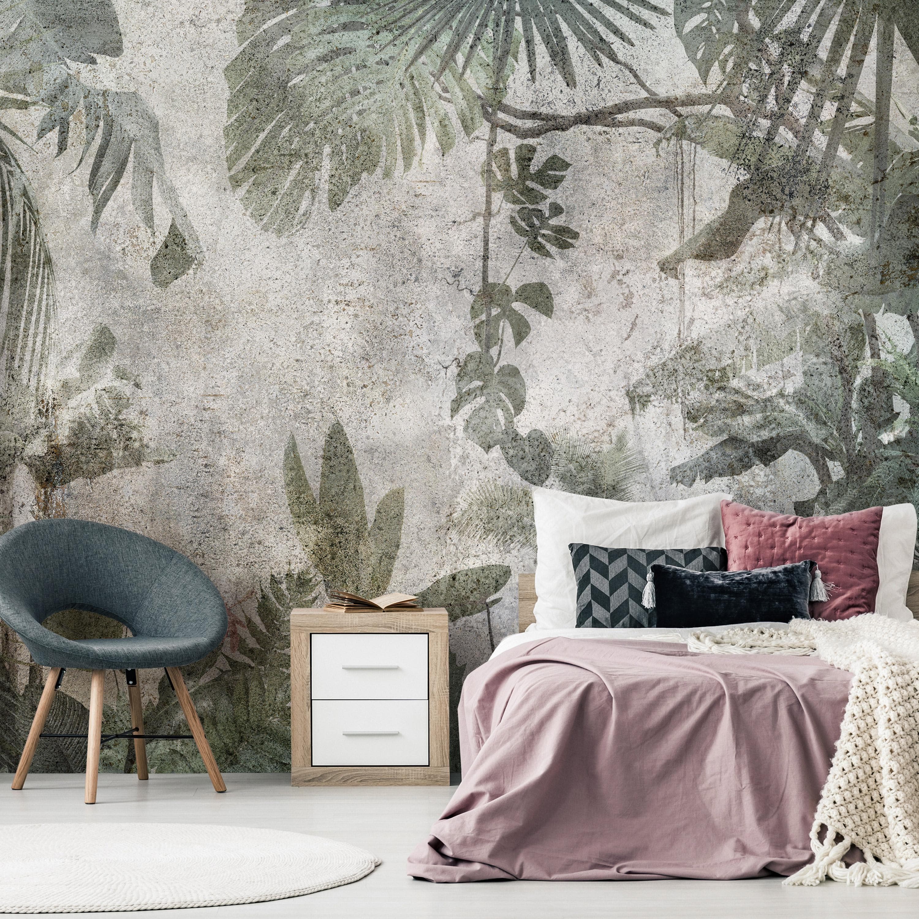 Fototapet - Rain Forest in the Fog - 150 x 105 cm - Premium