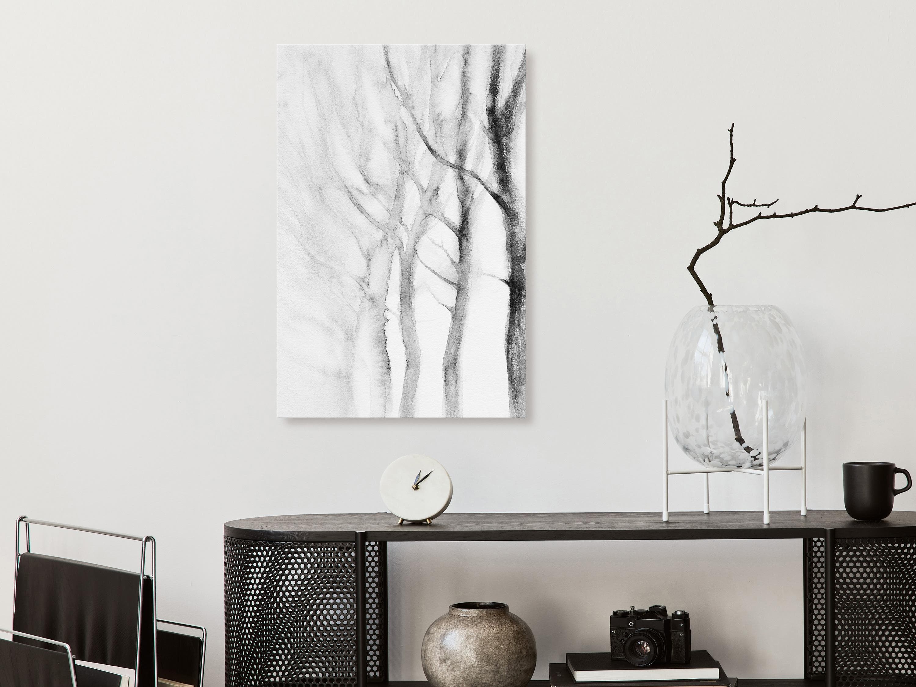 Billede - Way to Nature (1 Part) Vertical - 80 x 120 cm - På italiensk lærred view 2