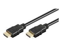 HDMI-kabel med Ethernet 15 m - Goobay Series 2.0, sort