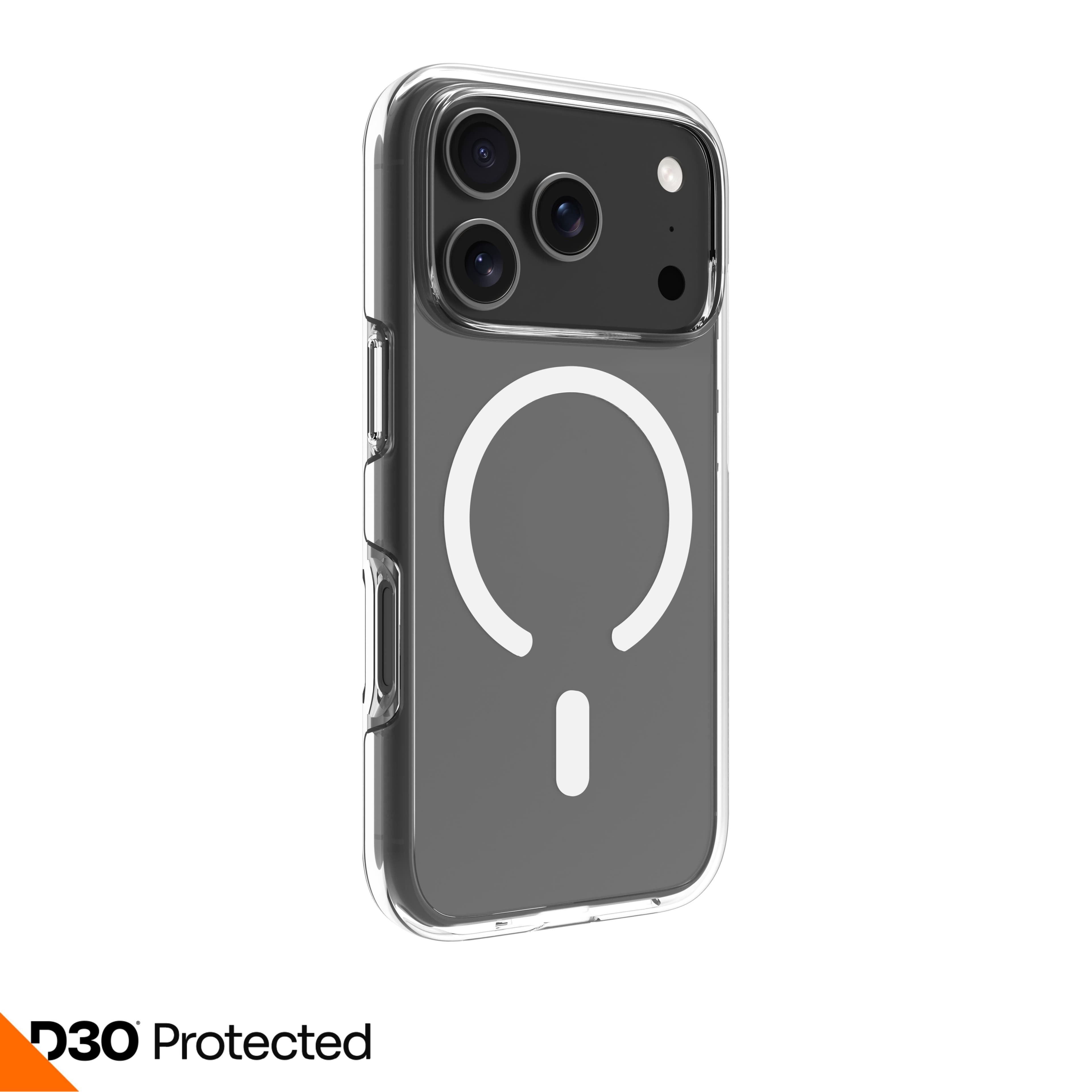 Mobilcover med MagSafe - dbramante1928 Iceland Ultra D3O MS (transparent) til iPhone 17 Pro