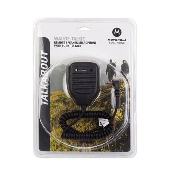 Mikrofon til walkie-talkie Motorola T62/T72/T82/T82EX/T92 - fjernbetjent højttaler/mikrofon med PTT