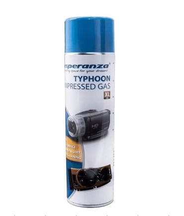 Trykluft til elektronik 600 ml - Esperanza ES118