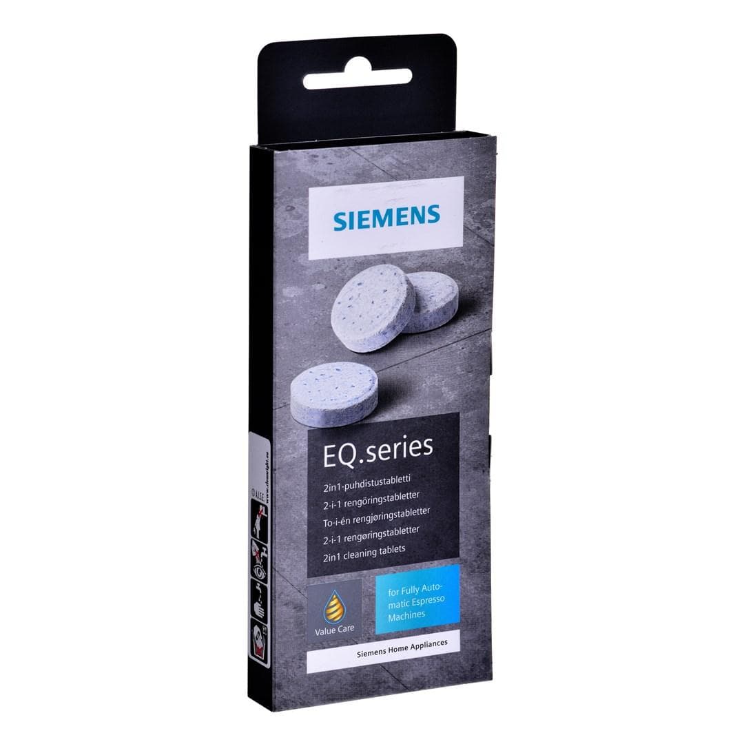 Rengøringstabletter til kaffemaskine - Siemens TZ80001N (10 stk)