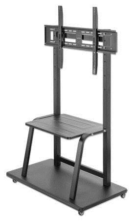 TV-vogn med skærmholder - Manhattan, 37-100", VESA 200x200 til 800x600, sort