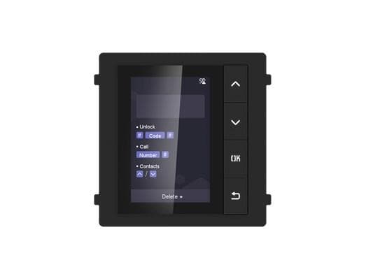 Dørtelefon display - Hikvision DS-KD-DIS til indbygning/udenpå