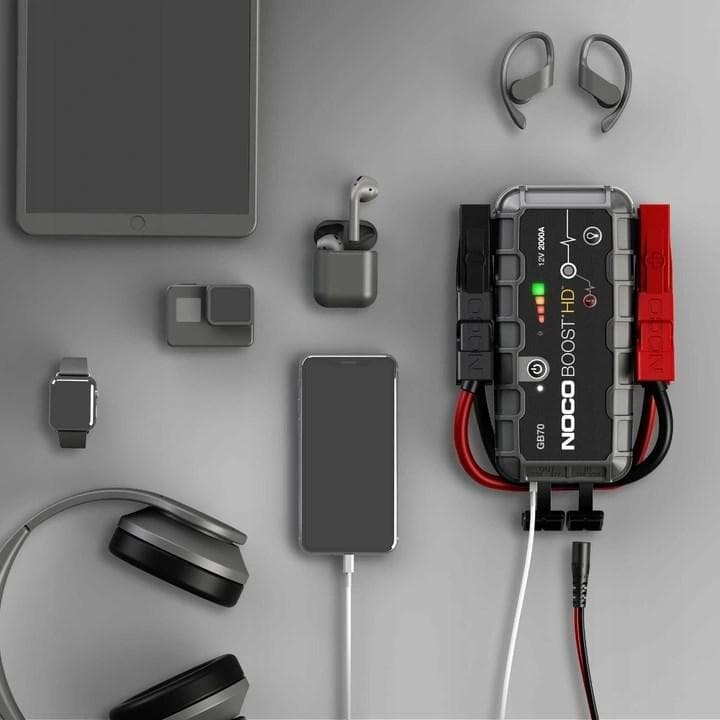 Starthjælp 12V - NOCO GB70 Boost 2000A med powerbank