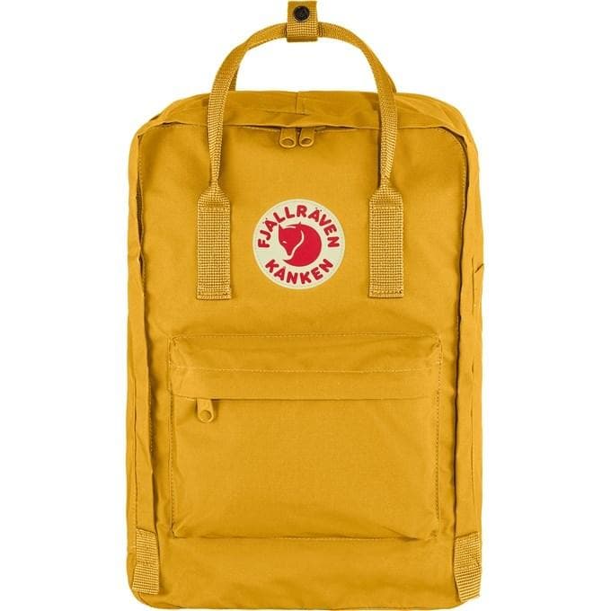 Rygsæk til laptop 15" – Fjällräven Kånken, 18 L, okker
