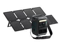 Anker SOLIX C300X DC - transportabel strømstation 300 W med PS60 solpanel