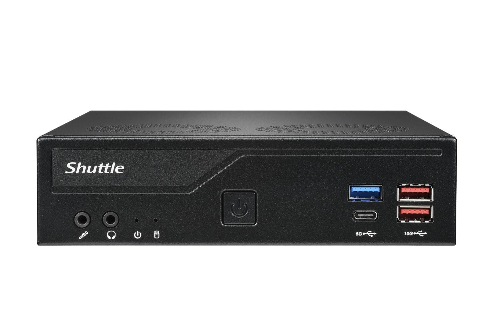 Shuttle Slim PC DH770 barebone - LGA1700, 2x HDMI, 2x DisplayPort, 2x 2,5G LAN, 8x USB, 2x M.2, 1x 2,5"