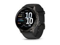 Garmin Venu 4 45 mm – skifer/sort smartwatch med AMOLED