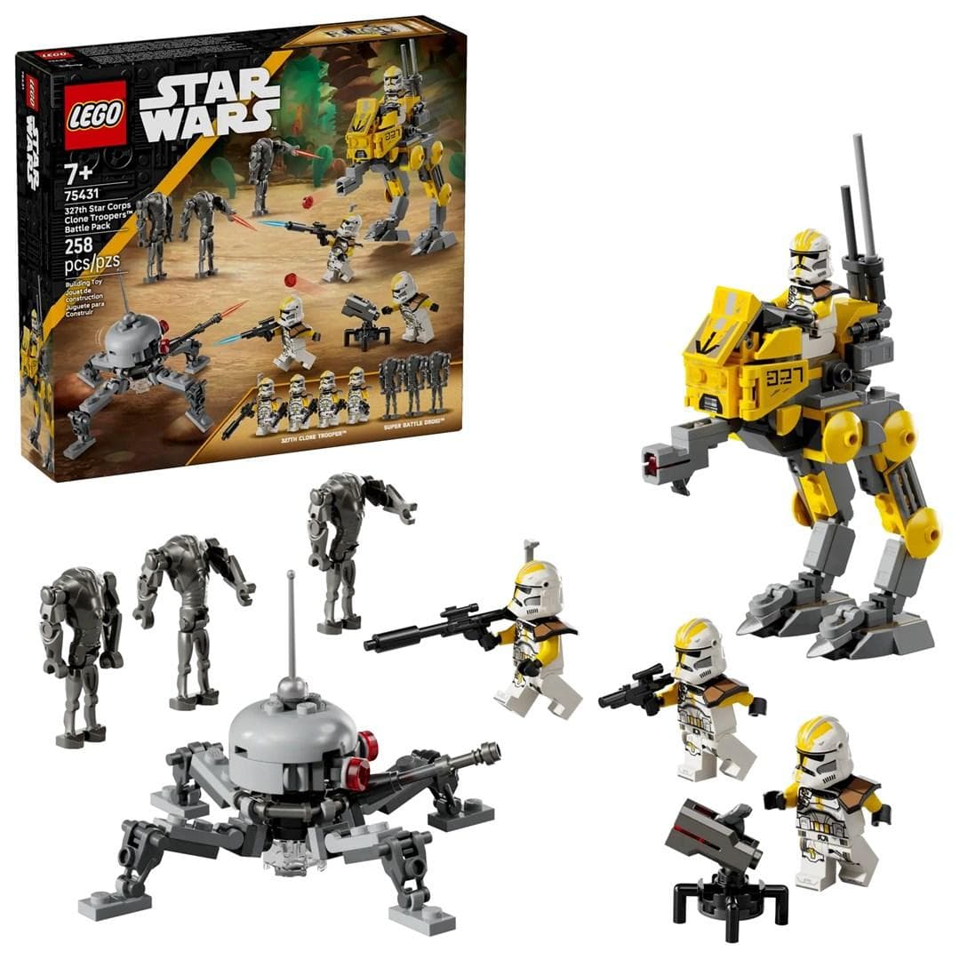 LEGO Star Wars 75431 - 327th Star Corps Clone Troopers Battle Pack byggesæt