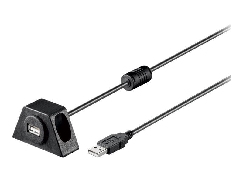 Goobay USB forlængerkabel 2,0 m - USB-A hun til USB-A han - Sort