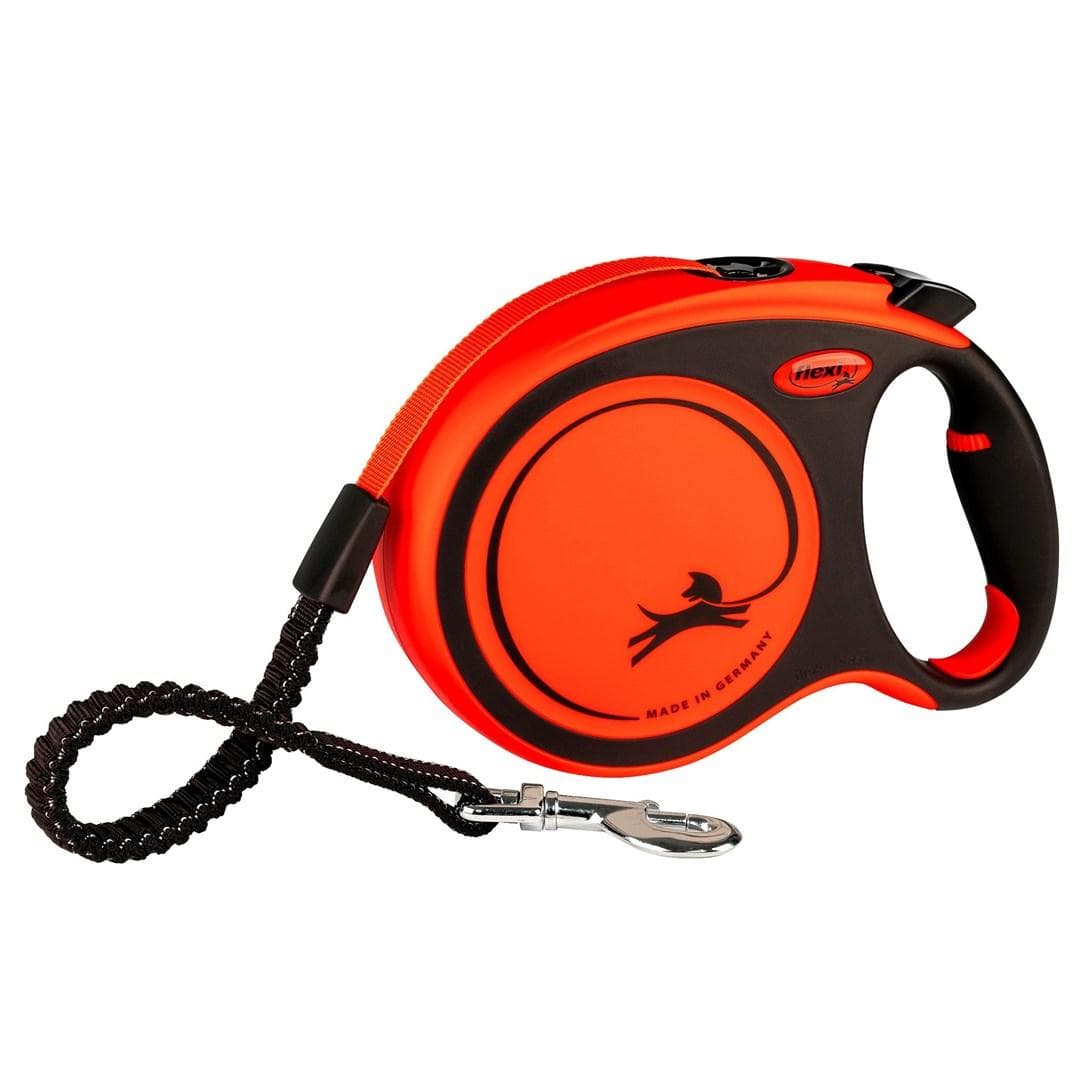 flexi Xtreme L - rulleline til hund, 8 m - orange