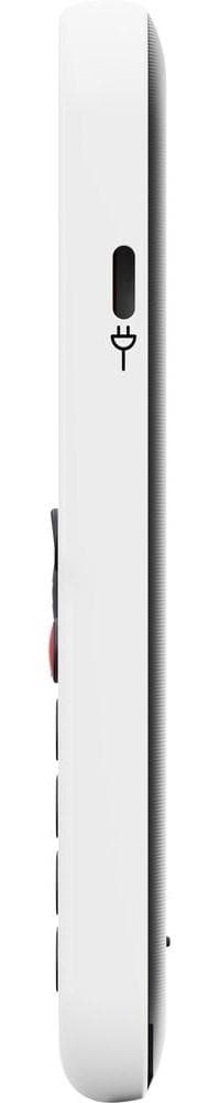 Doro Leva X10 2,4" 4G seniortelefon - sort/hvid