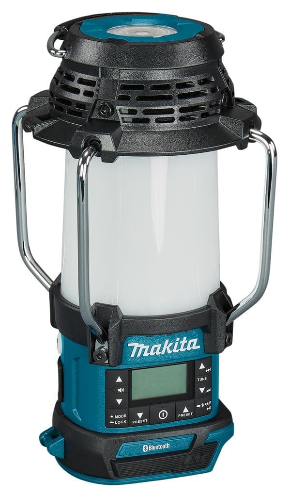 Makita DMR057 campinglampe med radio og Bluetooth-højttaler
