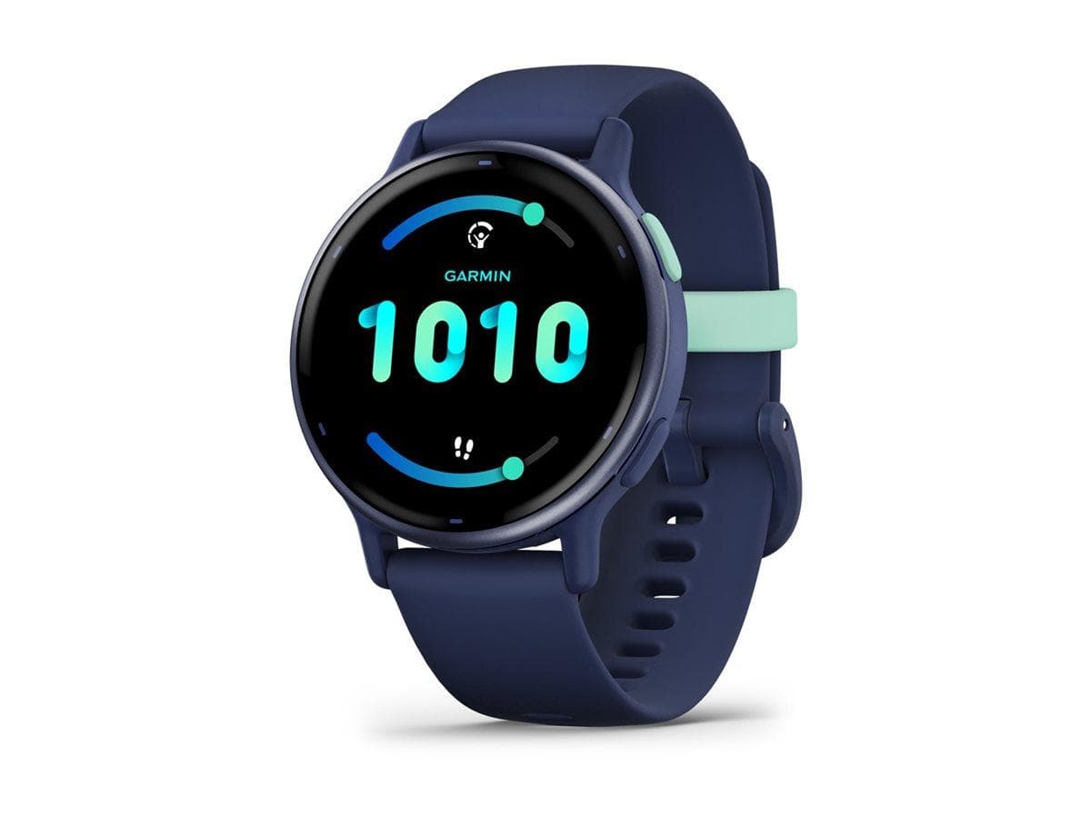 Smartwatch Garmin vívoactive 5 42 mm - marineblå silikonerem