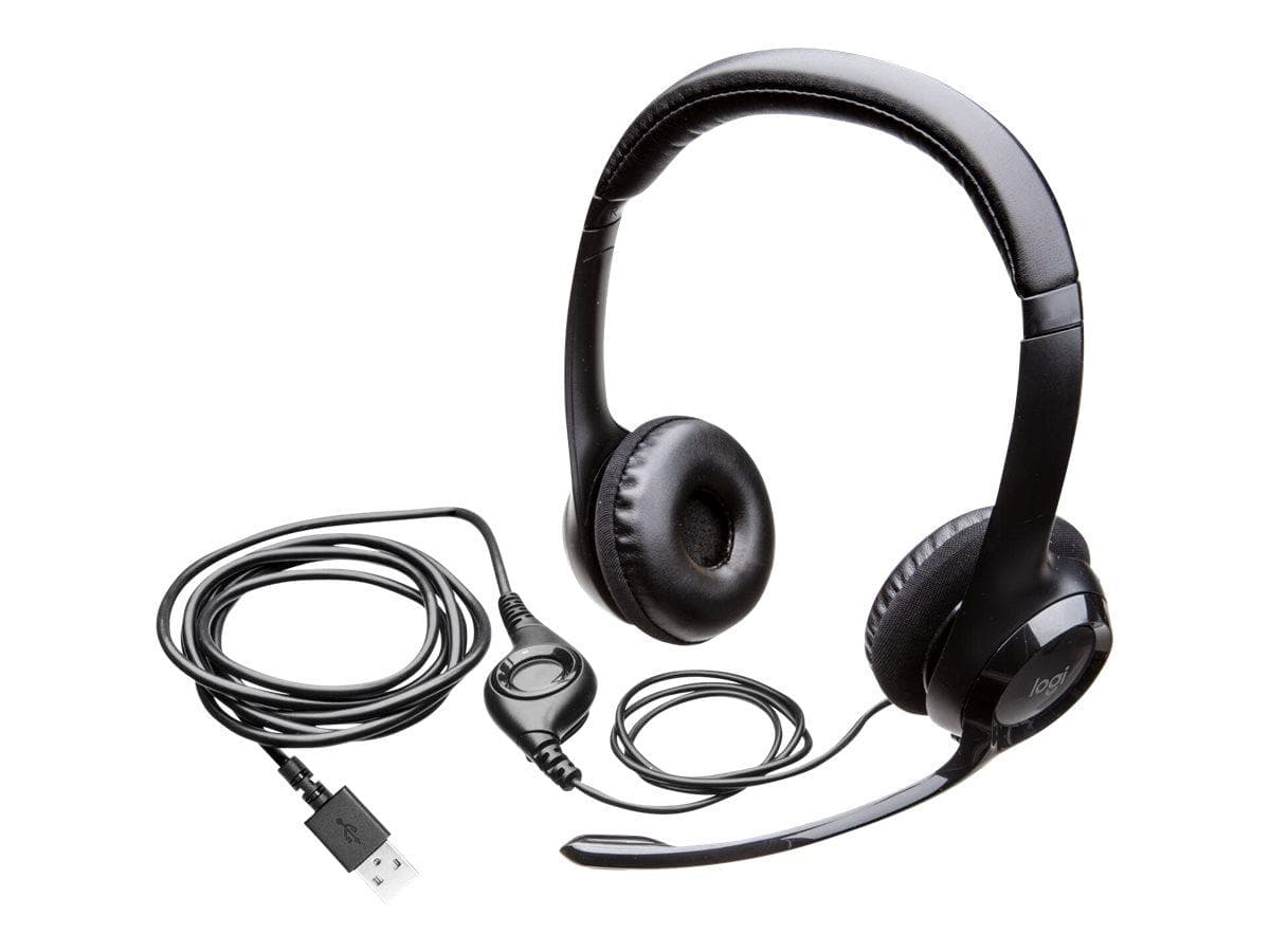 USB headset Logitech H390 - kablet, fuld størrelse