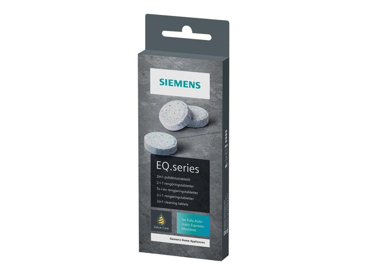 Rensetabletter til kaffemaskine - Siemens EQ-serie (10 stk)