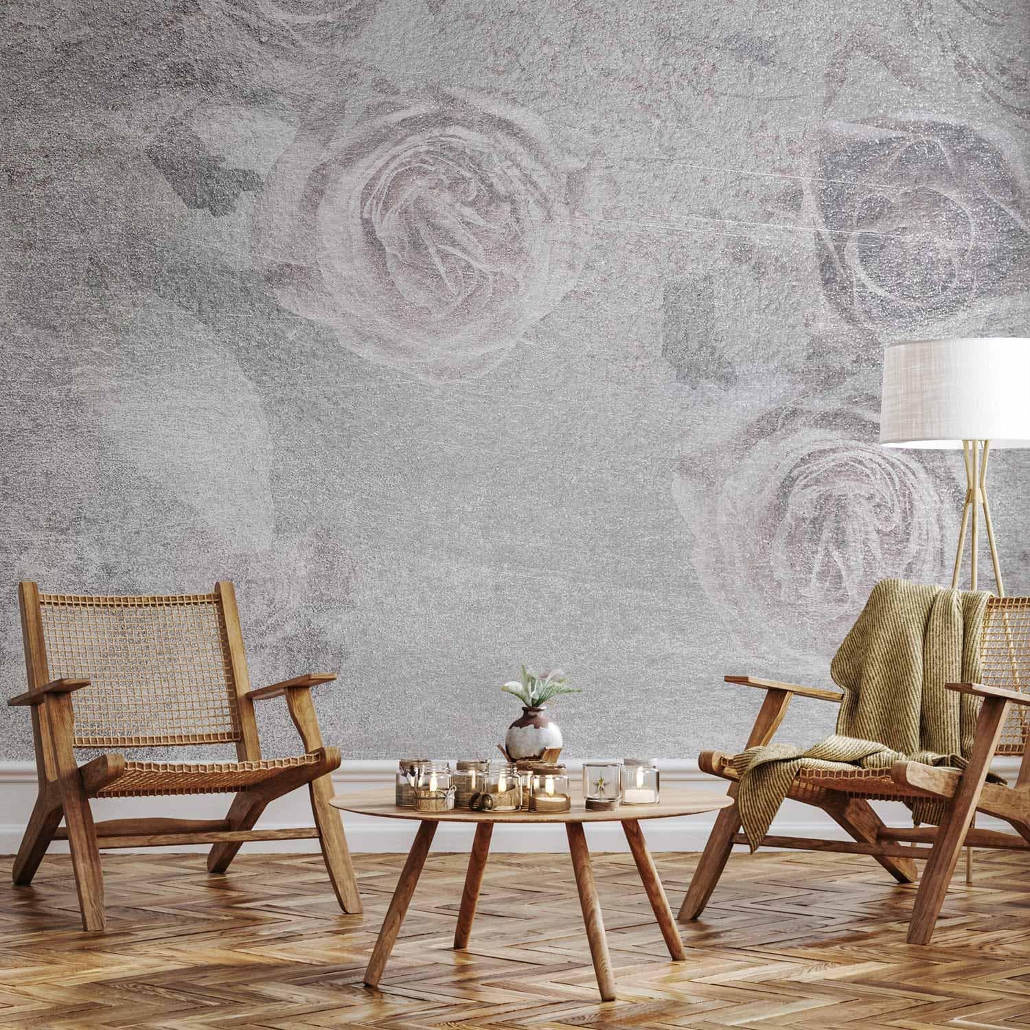 Fototapet Romantic Days - anden variant - 200 x 140 cm - Premium