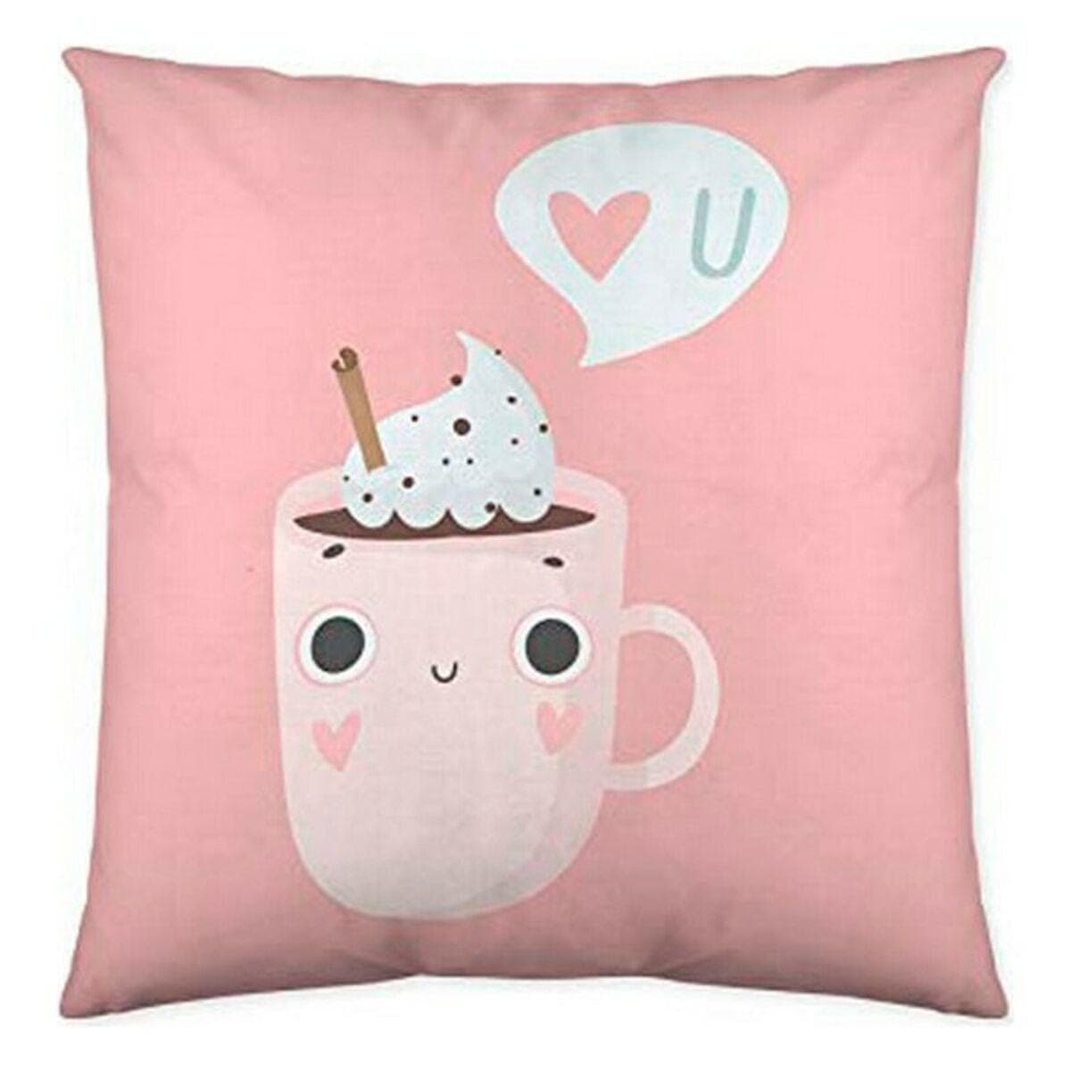 Costura pudebetræk Funny Cups 50 x 50 cm - 100% bomuld