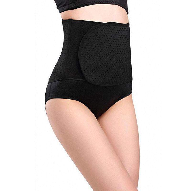 Komfortabelt korset, Postpartum - Sort - One Size