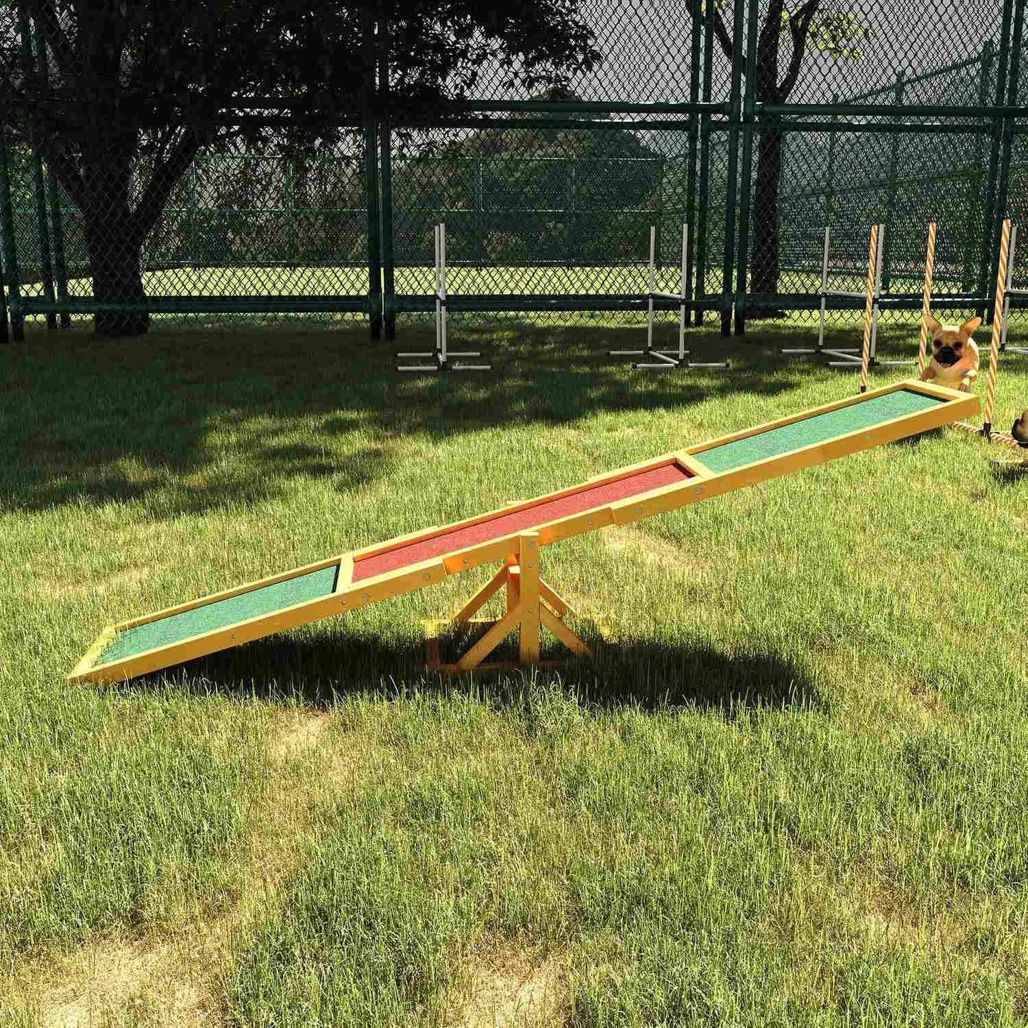 Dog Agility Rocker til hvalpetræning 180x30x30 cm view 2
