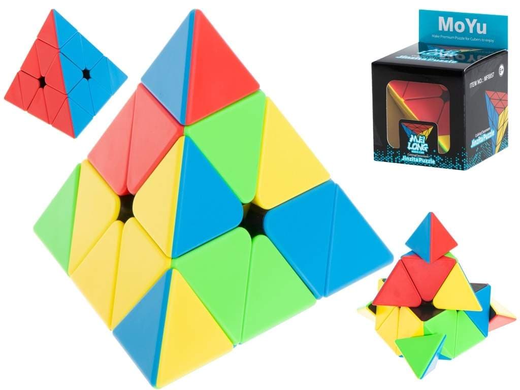 Pyraminx terning 10x10x10cm til logiktræning