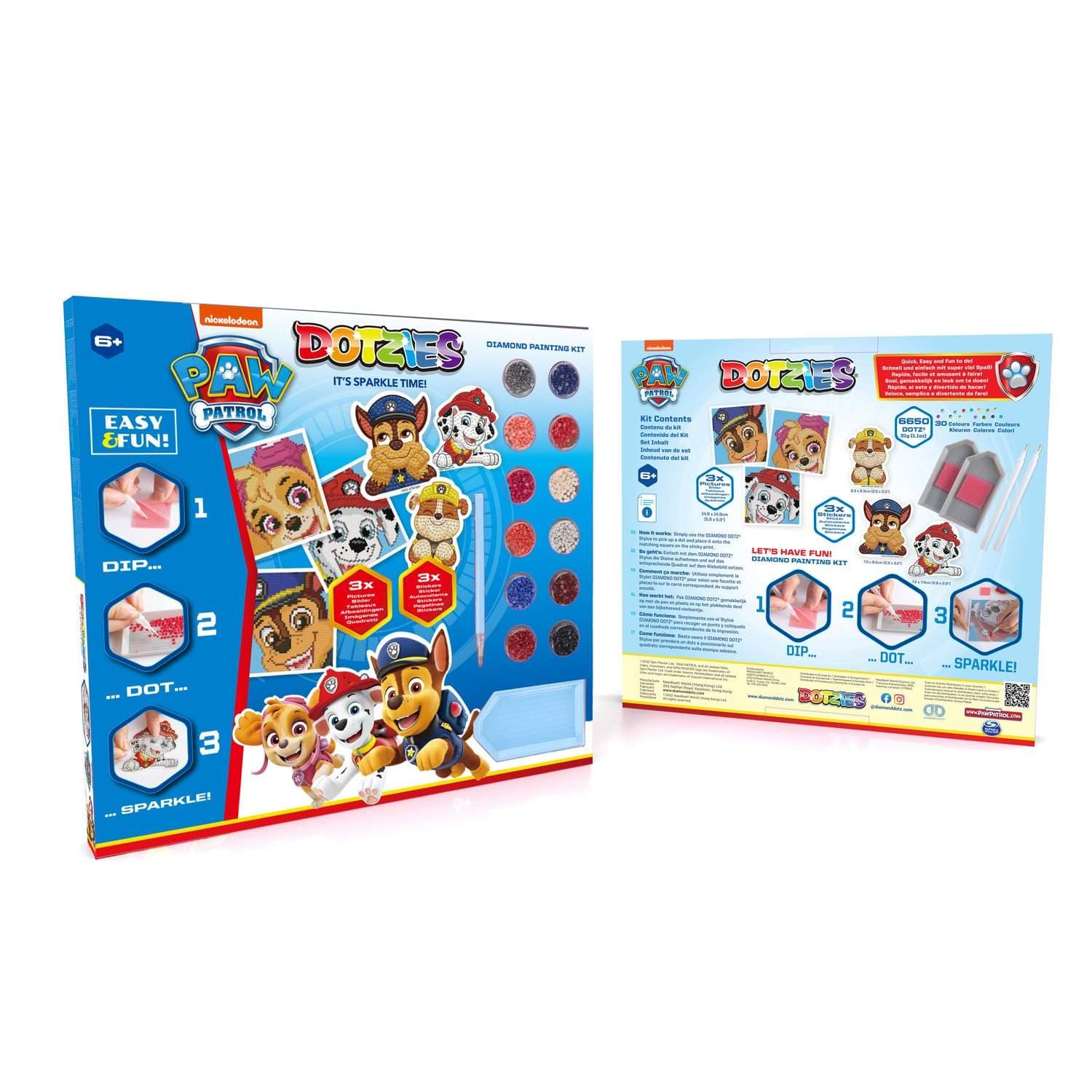 Dotzies Paw Patrol Let´s Play aktivitetssæt