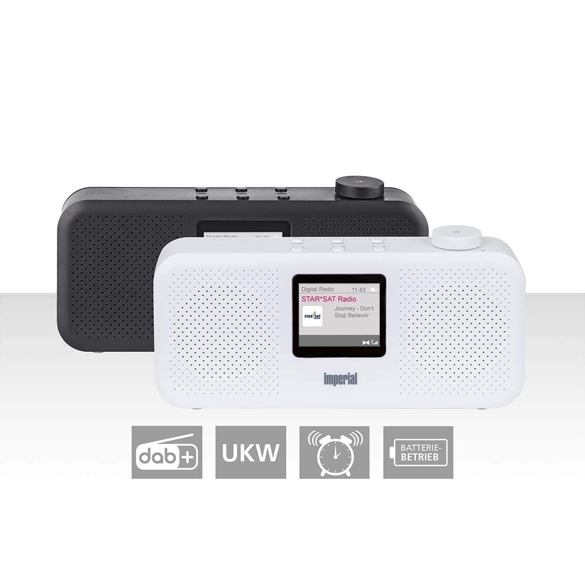 DABMAN 16 DAB+ / FM Stereo Radio Hvid