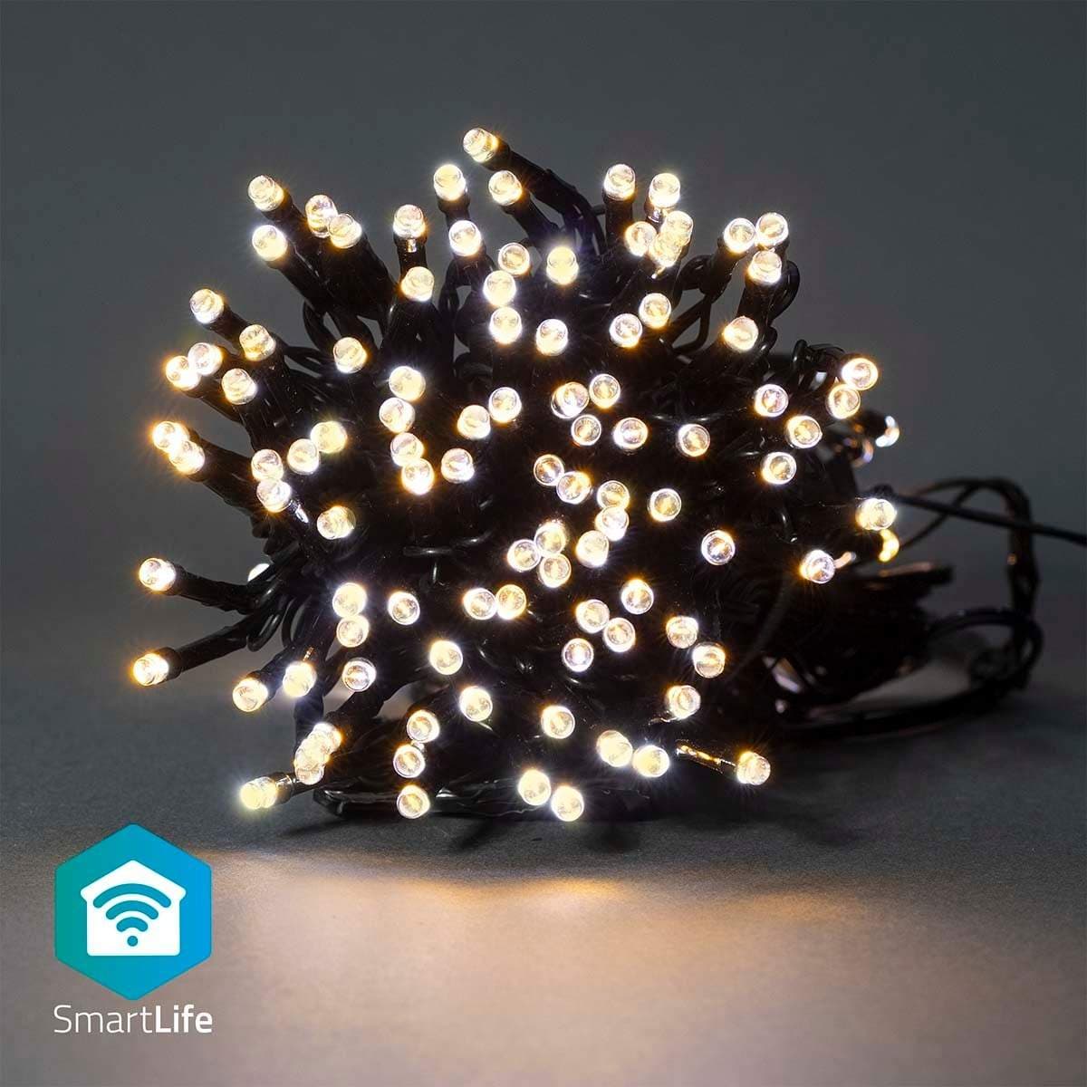 SmartLife jluelys | Snor | Wi-Fi | Varm Hvid | 200 LED's | 20.0 m | Android™ / IOS