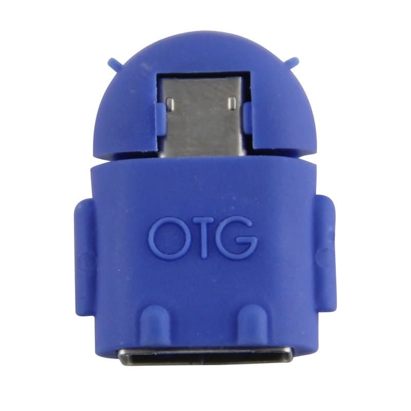 OTG Adapter - USB til Micro USB Adapter On-The-Go - Sort