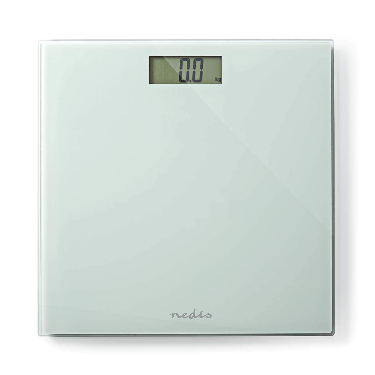 Personvægt | Digital | Hvid | Hærdet Glas | Maksimal vejekapacitet: 150 kg