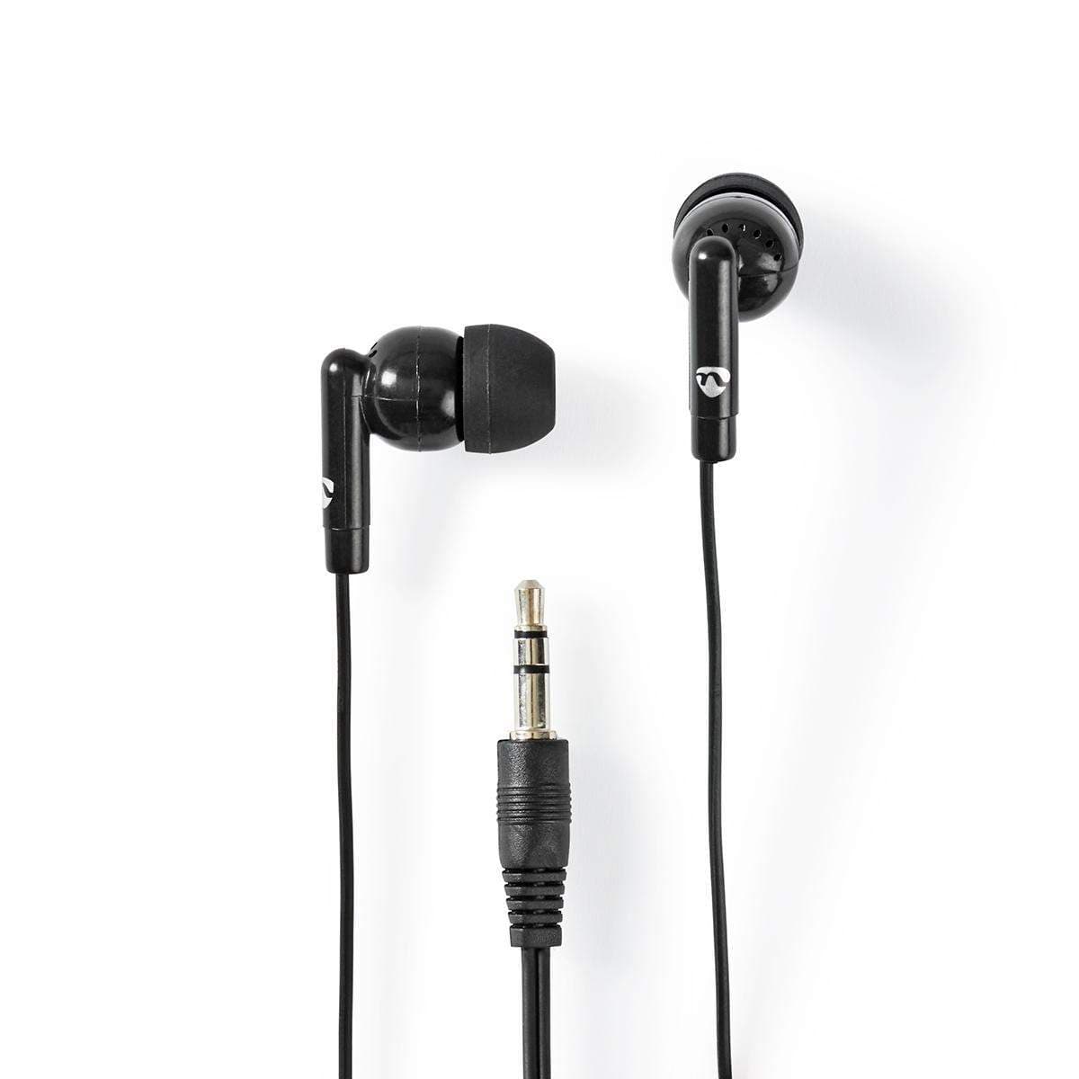 Kablede Hovedtelefoner | 3.5 mm | Kabellængde: 1.20 m | Volumenkontrol | Sort