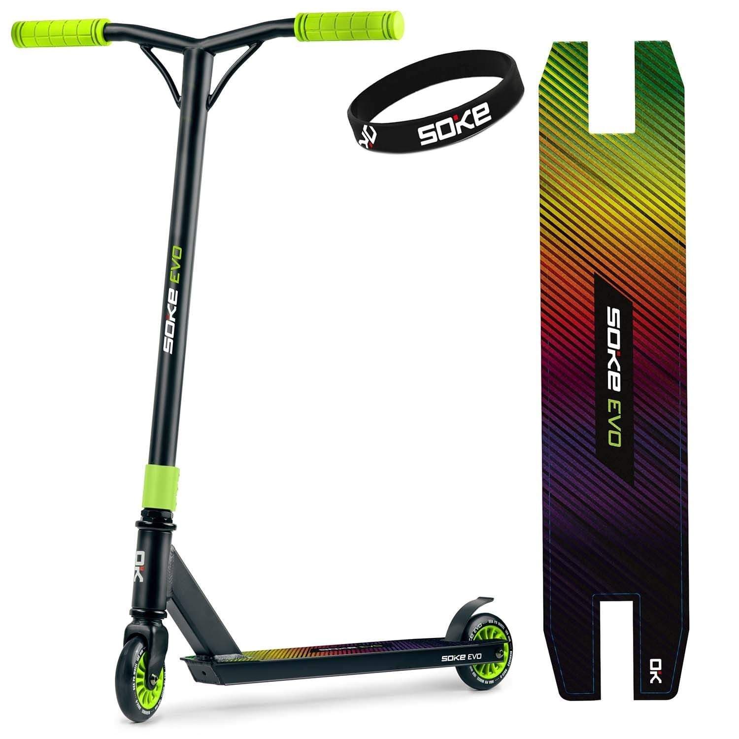 SOKE EVO grøn stuntscooter