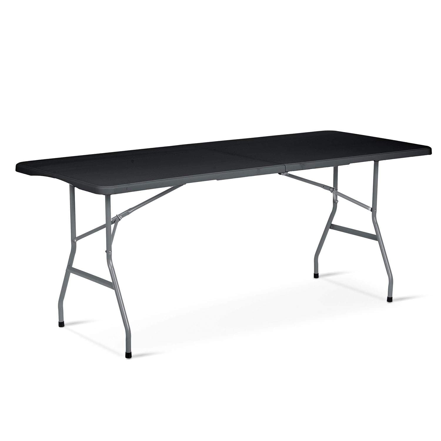 Sammenklappeligt haveserveringsbord 180 cm Plonos sort view 2