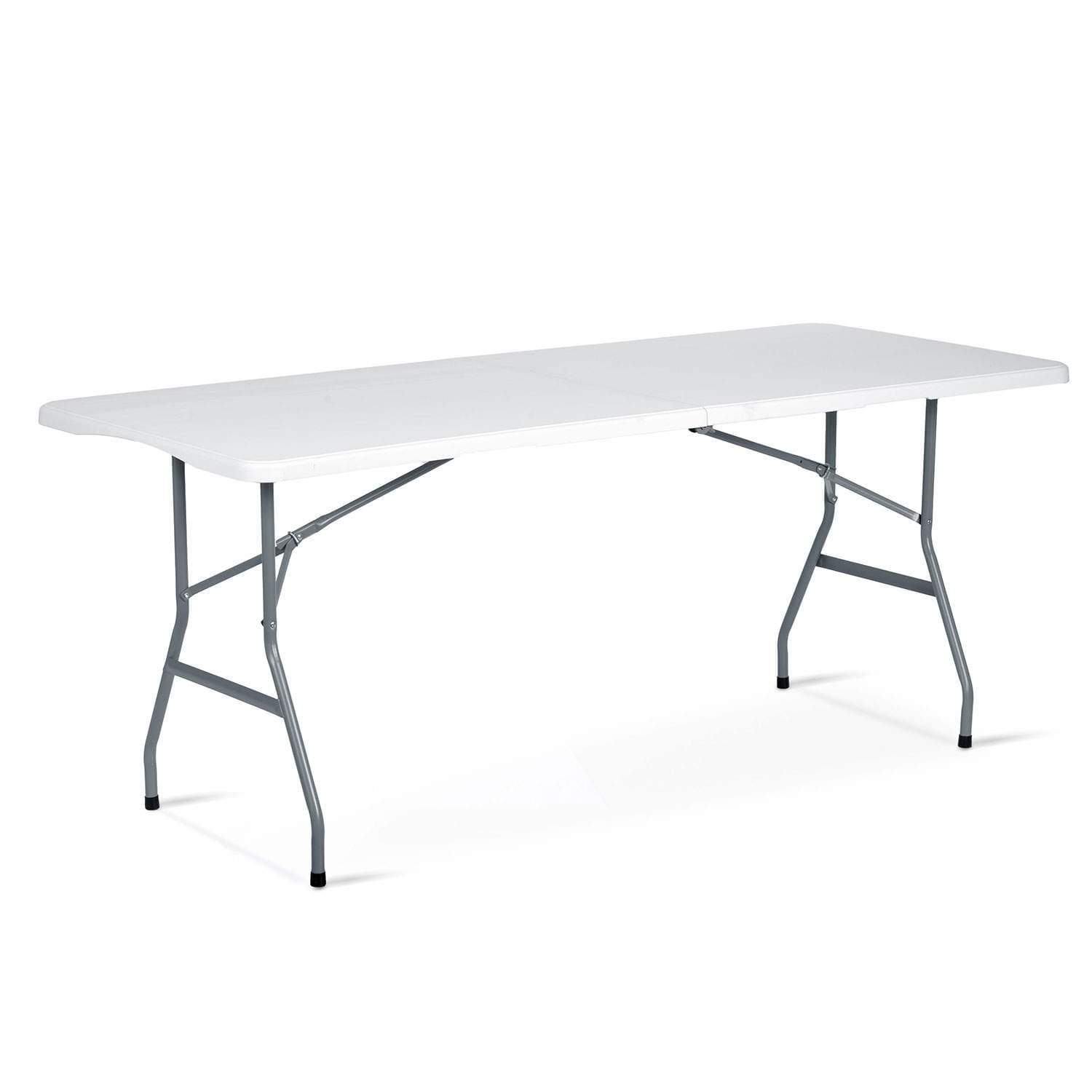 Sammenklappeligt haveserveringsbord 180 cm Plonos hvid view 2
