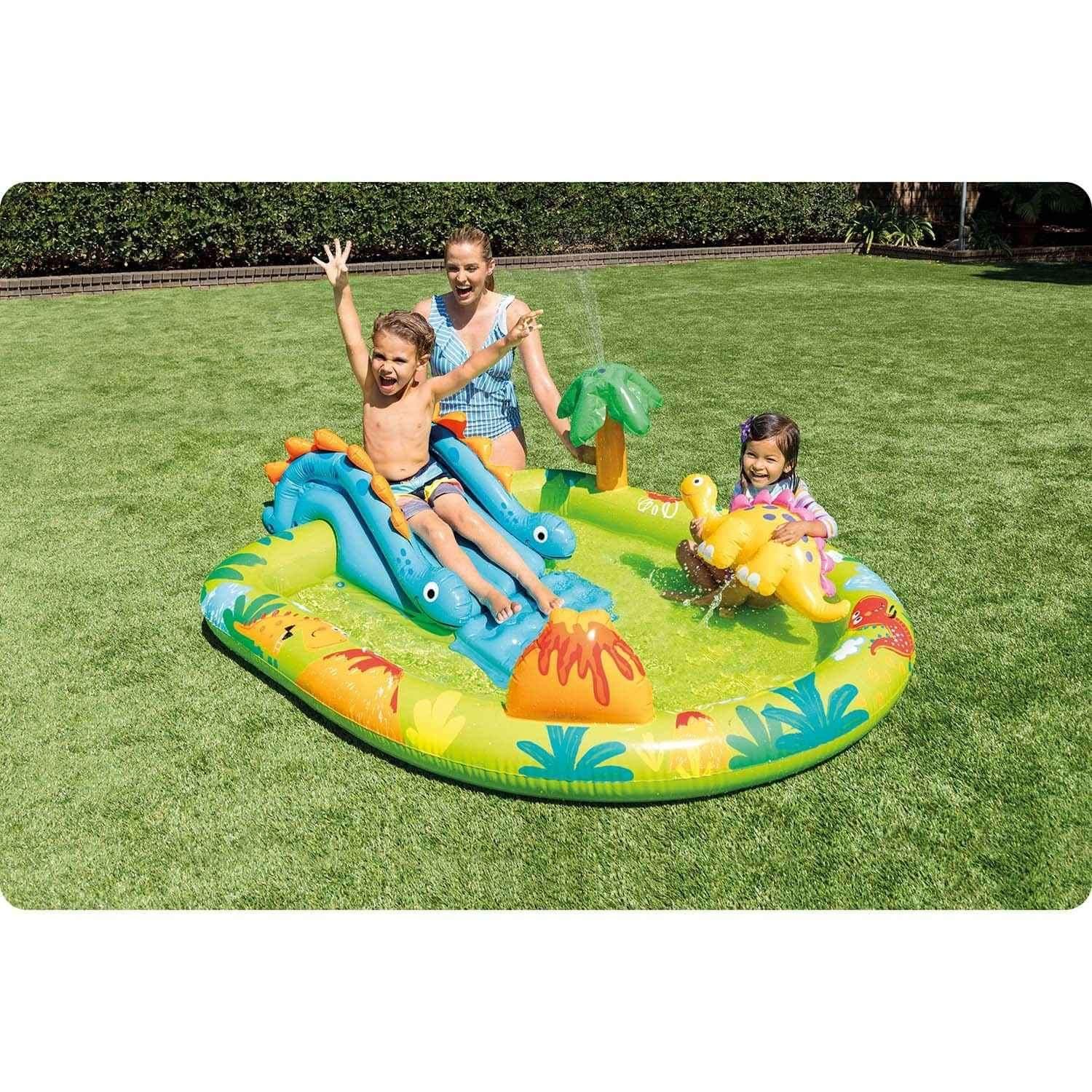 Dinosaur Intex 57166 oppustelig legeplads view 2