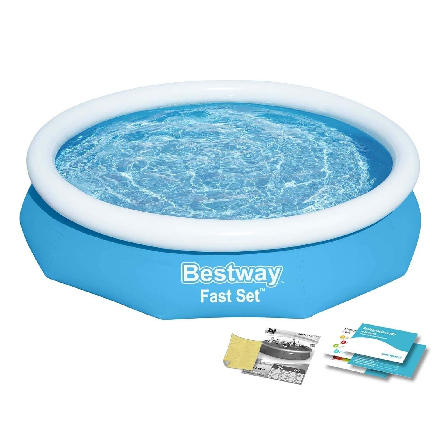 Udvidelsesbassin til have 305 x 66 cm Bestway 57456