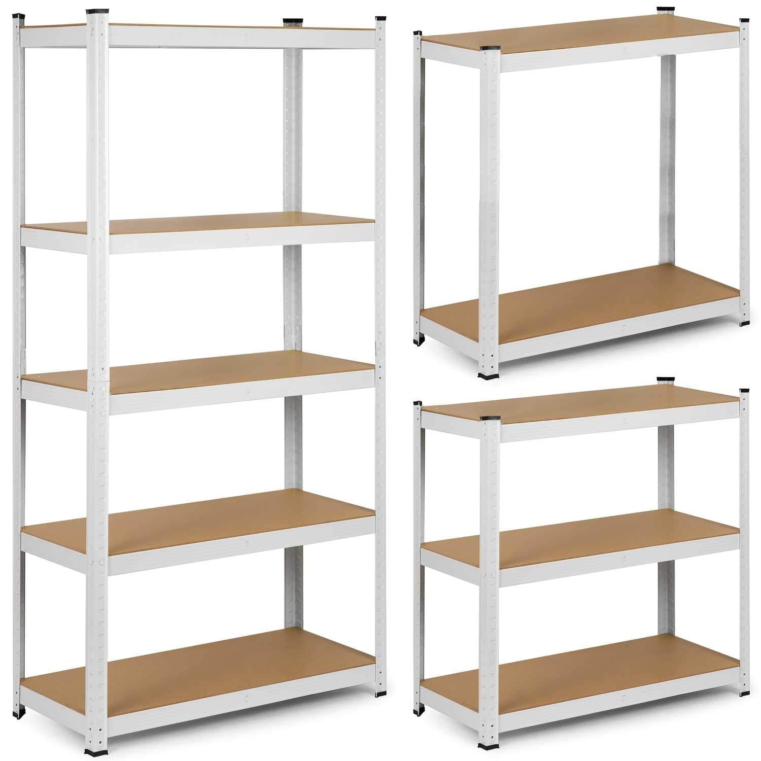 Metalhylde til opbevaring 180 x 90 x 30 cm, Humberg 4844
