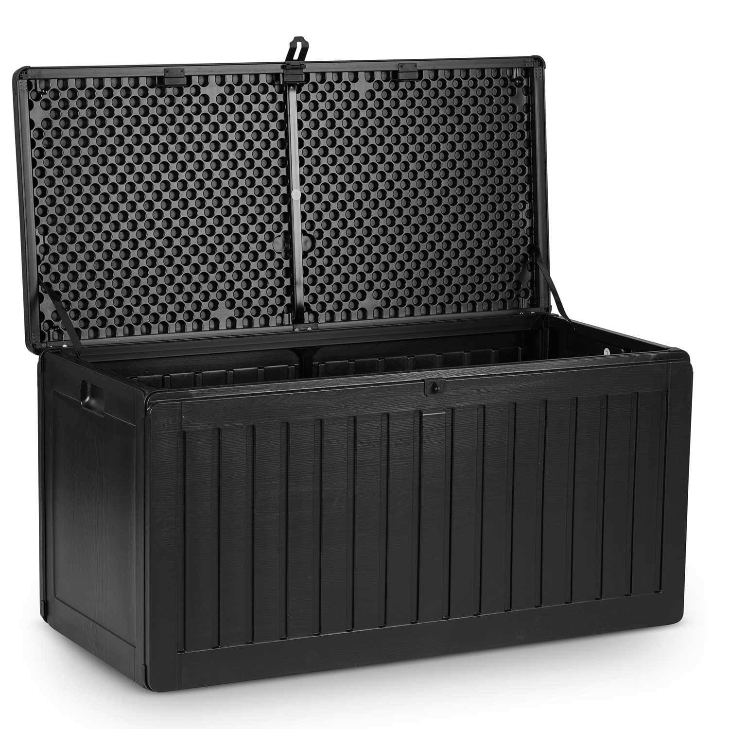 Havekasse 109 x 51 x 55 cm 270 liter sort view 2