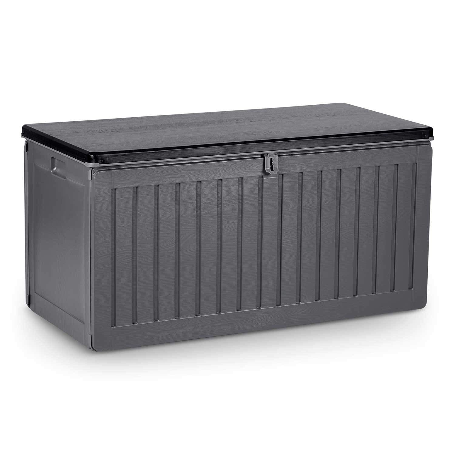 Havekasse 109 x 51 x 55 cm, 270 liter, grå