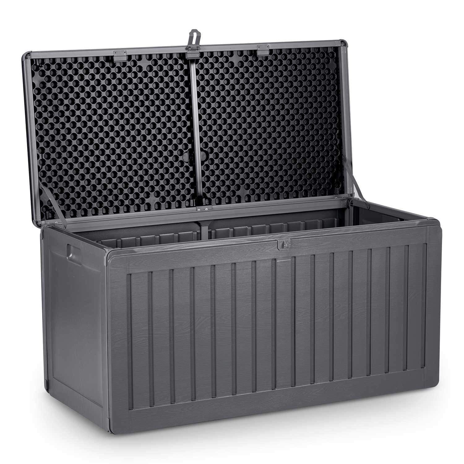 Havekasse 109 x 51 x 55 cm, 270 liter, grå view 2