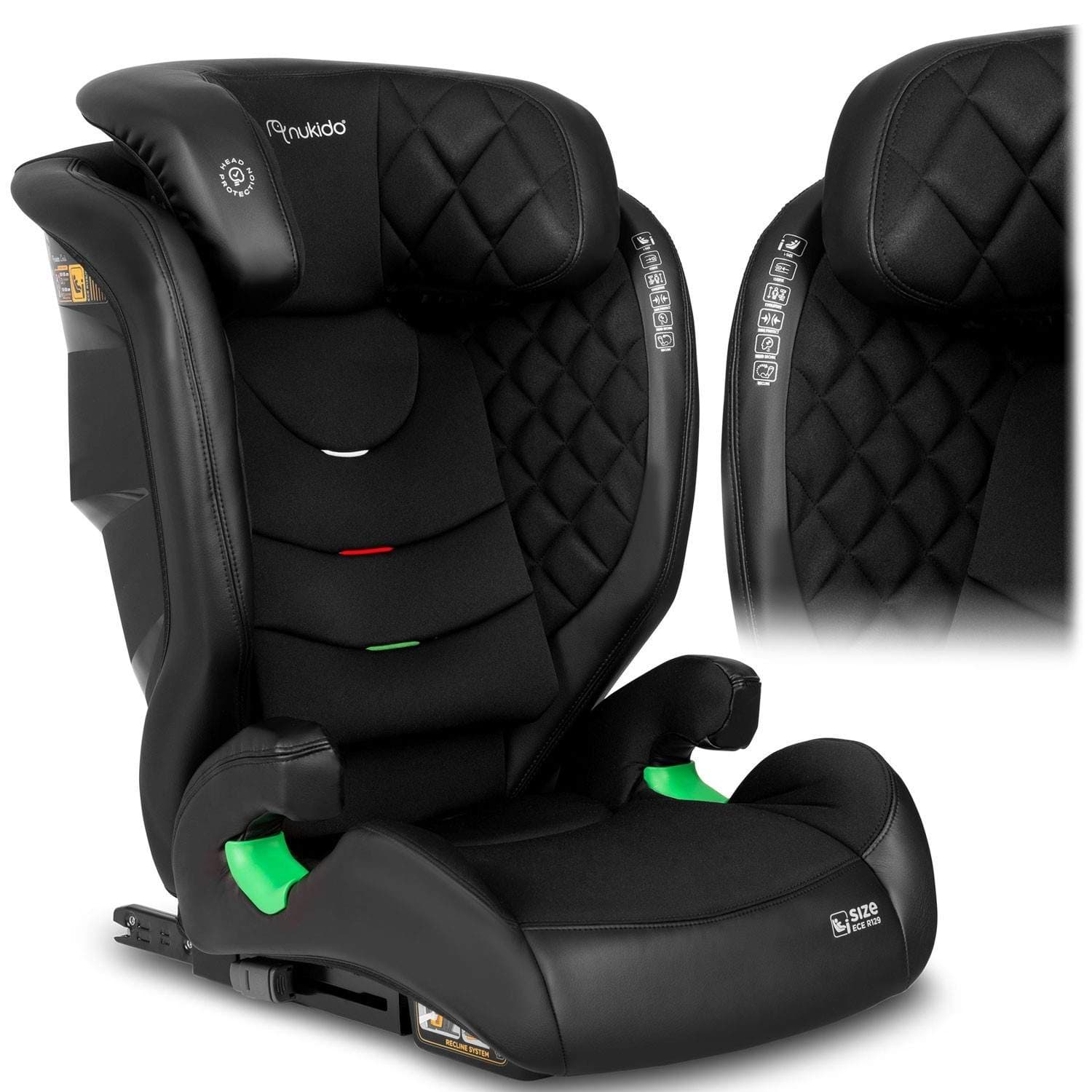 Autostol Nukido Louis sort 15-36 kg ISOFIX view 2
