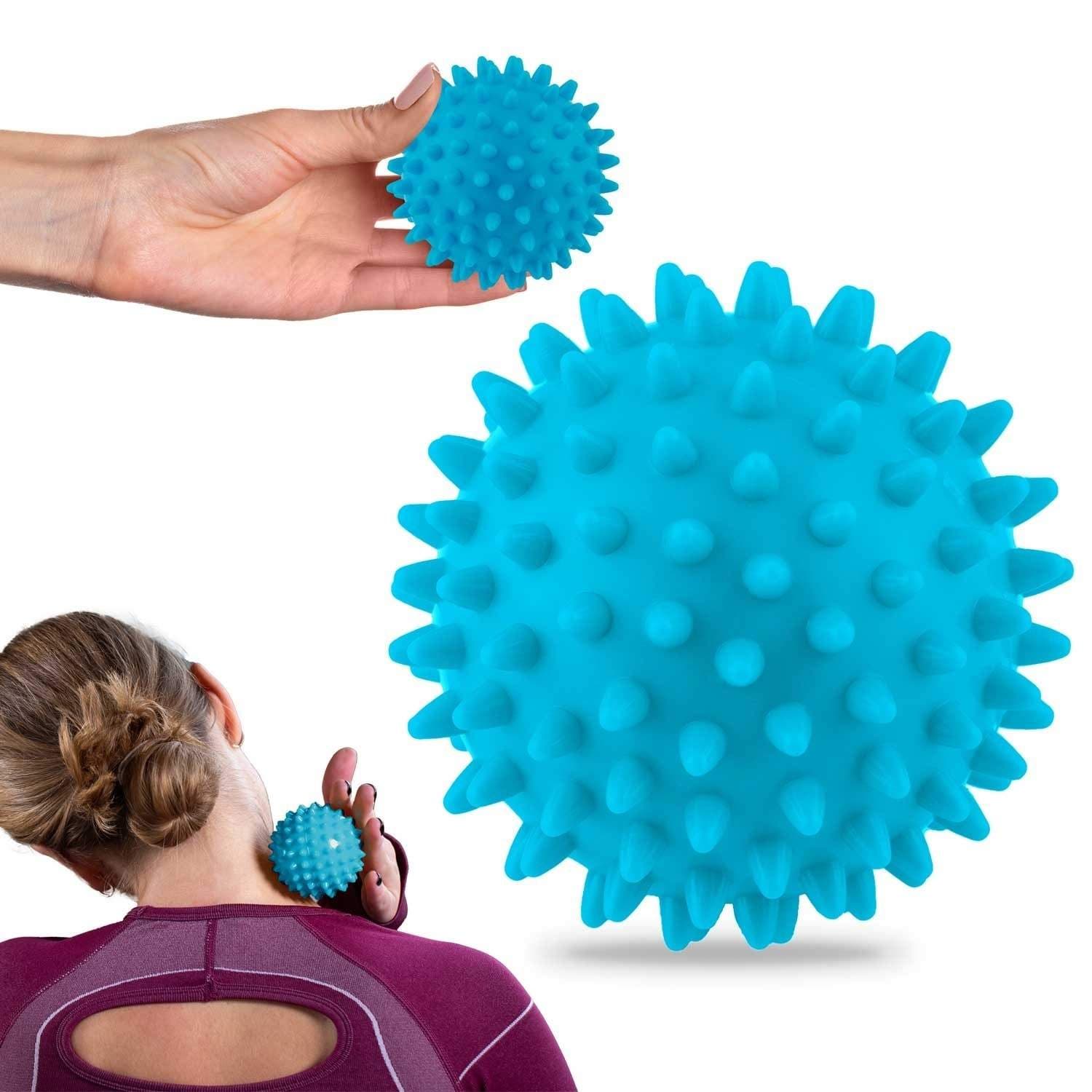 Massage- og træningsbold 7,5 cm NS-957 blå