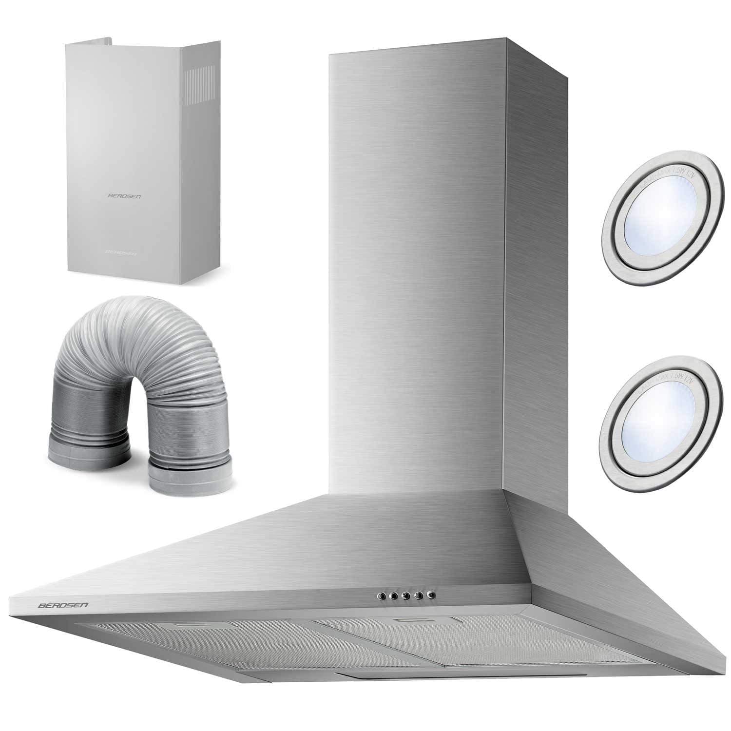 Emhætte Berdsen BT-213 INOX 60 cm