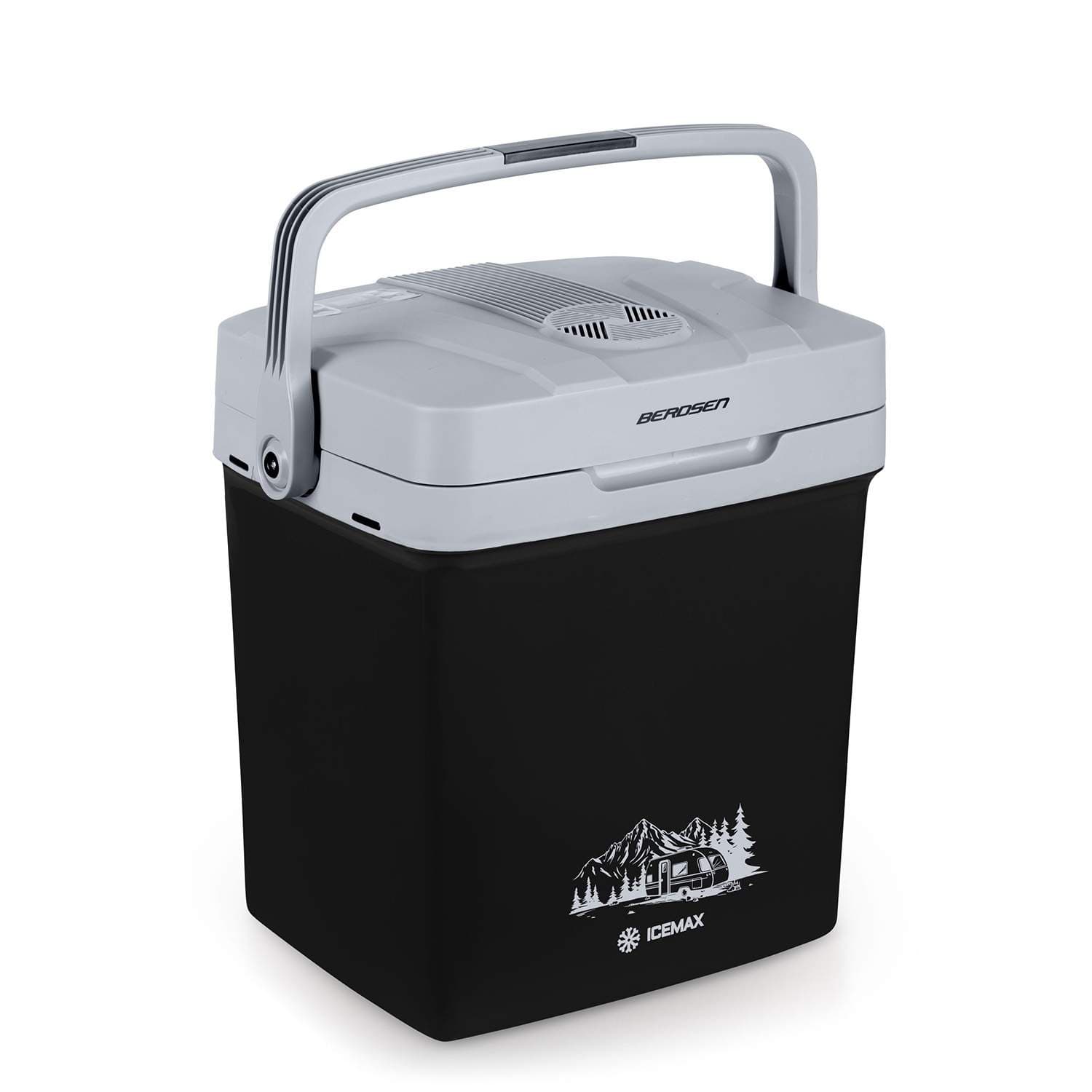 Berdsen Icemax turistkøleskab 26 liter ECO mode - sort view 2